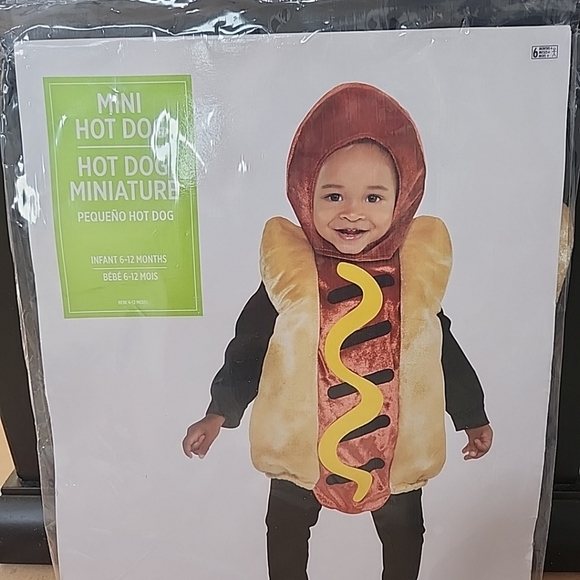 Other - Mini Hot Dog Costume for Kids, New Infant 6-12 months